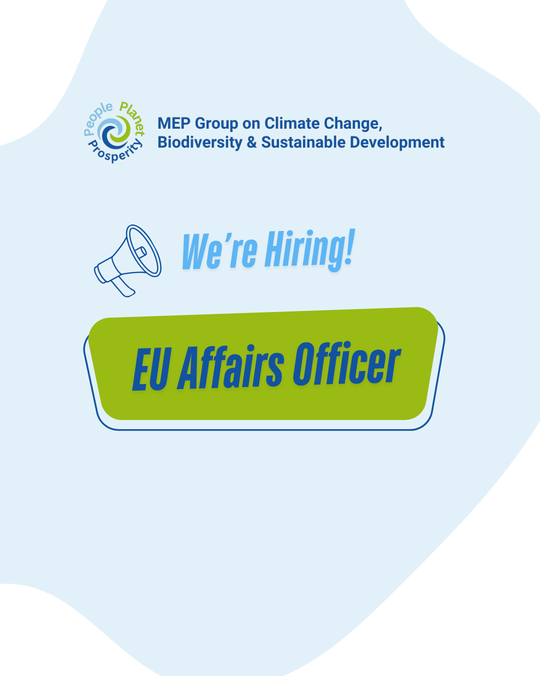 Job opening : EU Affairs Officer